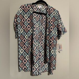 Lularoe Geometric Patterned women cover up